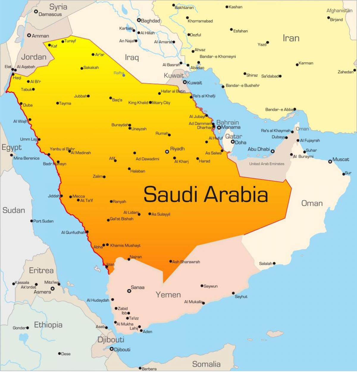 Makkah saudi arabia ramani